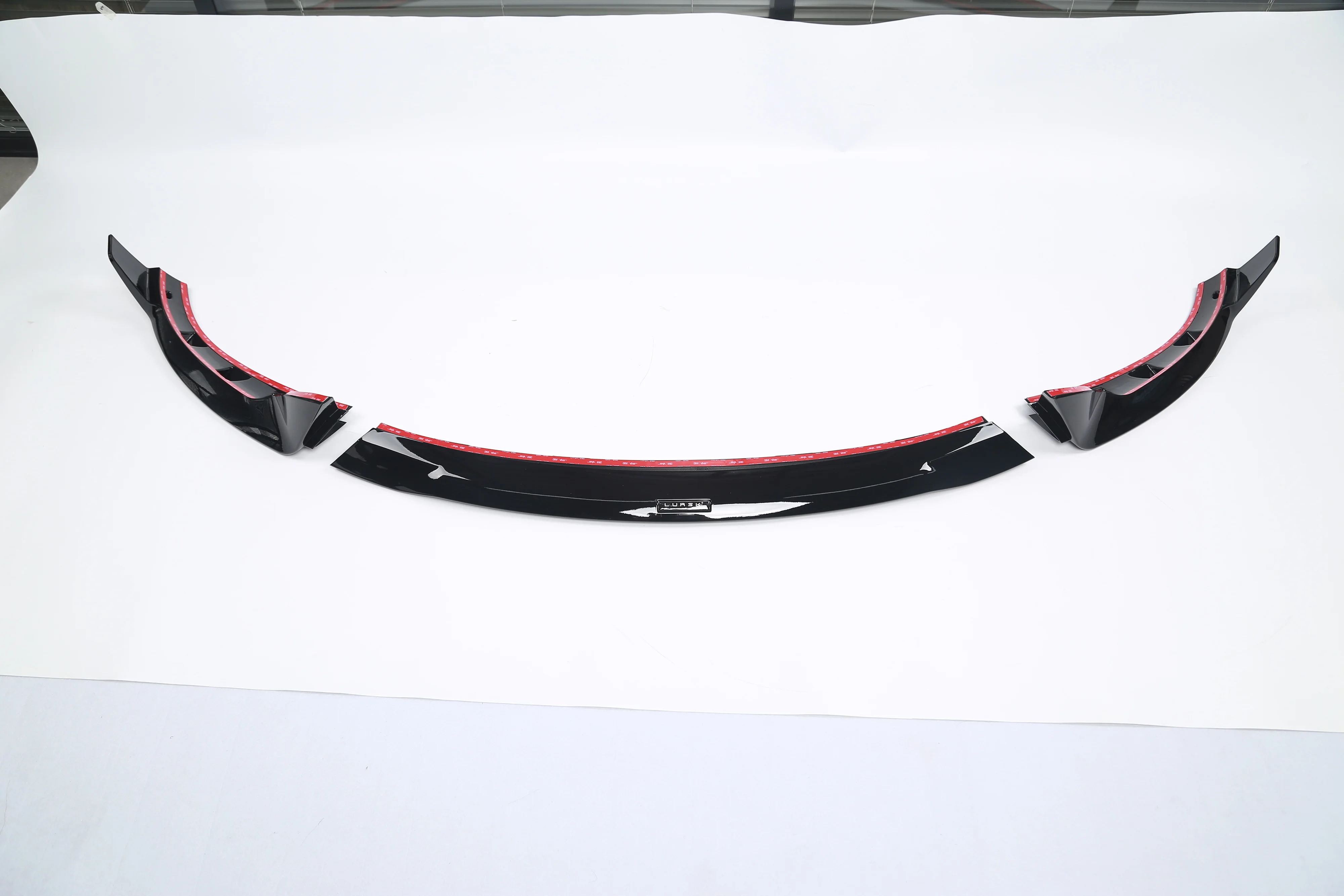 Tesla Model 3 Performance Track Style ABS Front Bumper Lower Lip Side Skirts Rocker Panel & Rear Wing Spoiler Full Body Kit