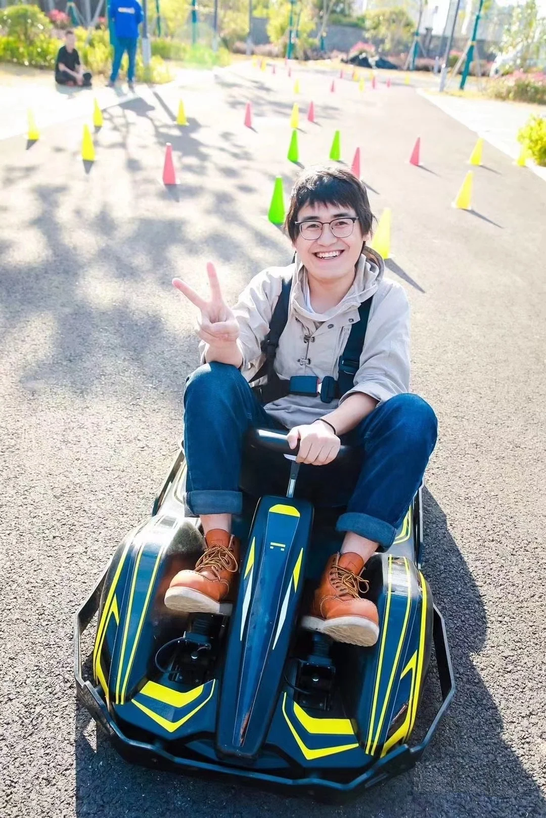  2021 Новое поступление Китай двойной трон корпус HDPE Высокое качество 36v 300w 16ah go karts часть педаль