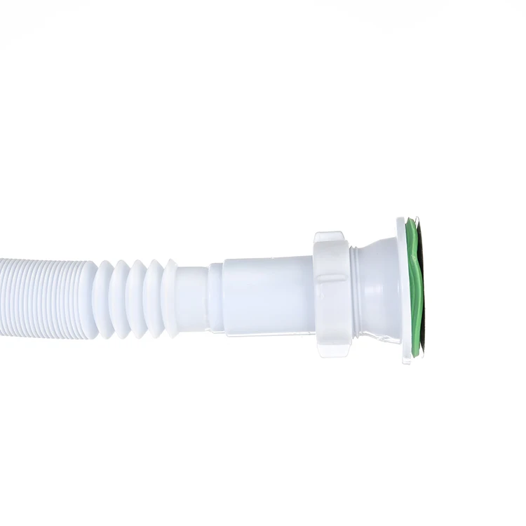 High Temperature Insulating Durable Plastic Bathtub Drain Hoses Flexible Drain Pipe