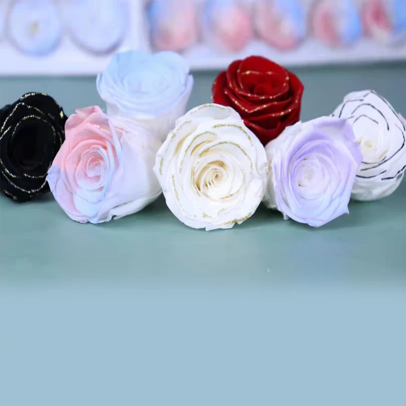 Customized 9cm artificial flower head Wedding Flower Wall Large Rose Heands Wholesale Peony Artificial Silk Flower Heads