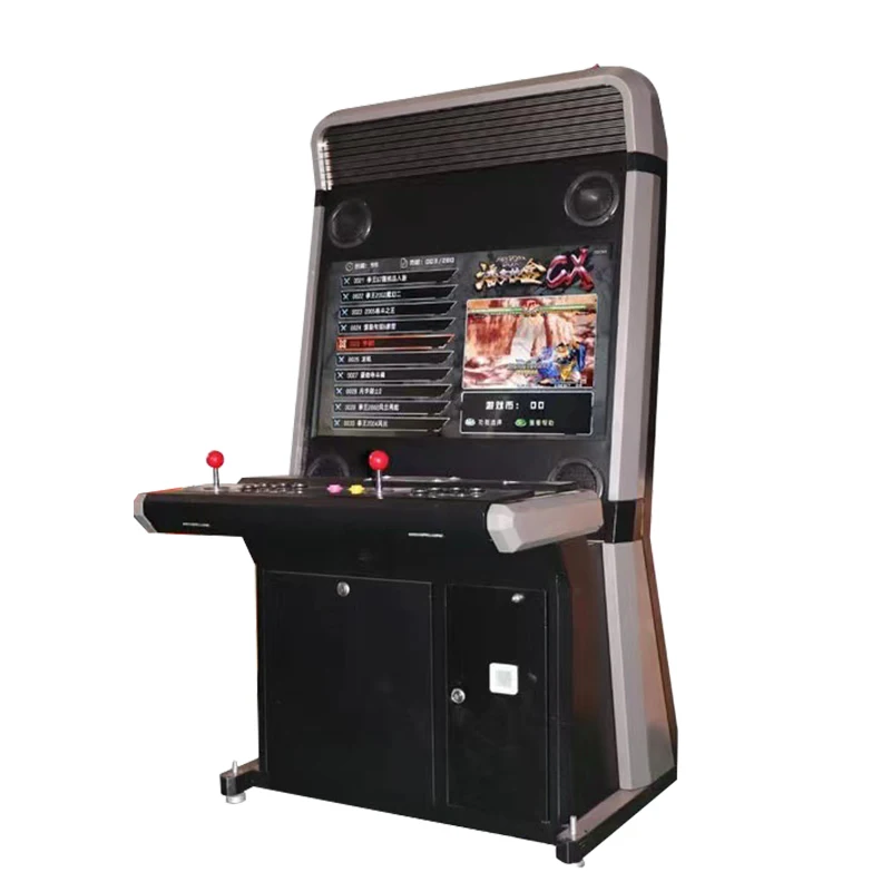 Arcade city two-player large coin-operated arcade game machine Street fight rocker button all-in-one fighting machine