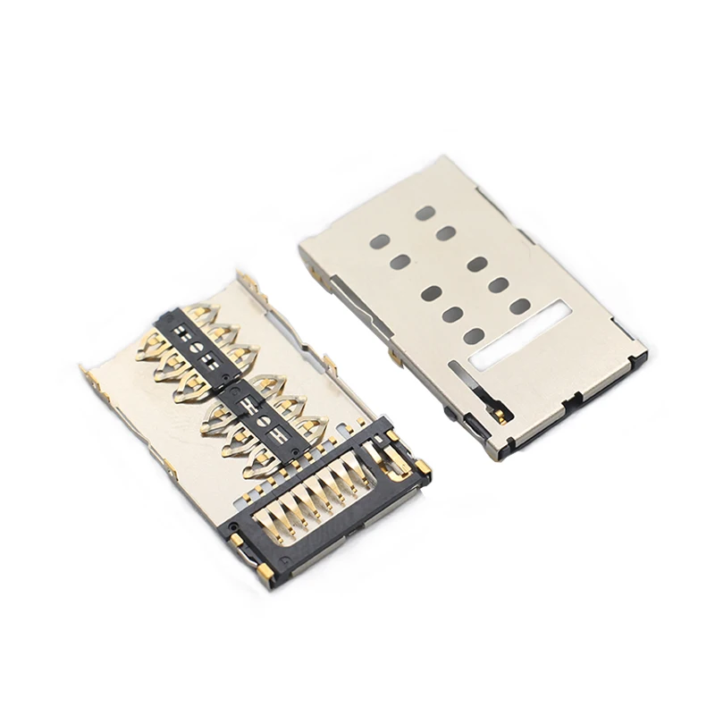 1,73 мм комбинированный 3 в 2 разъем nano SIM и micro SD или двойной разъем nano SIM с нажимным лотком
