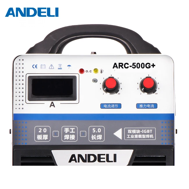  ANDELI ARC-500G + Портативный однофазный аппарат для точечной сварки mma инвертированный сверхмощный сварочный промышленного