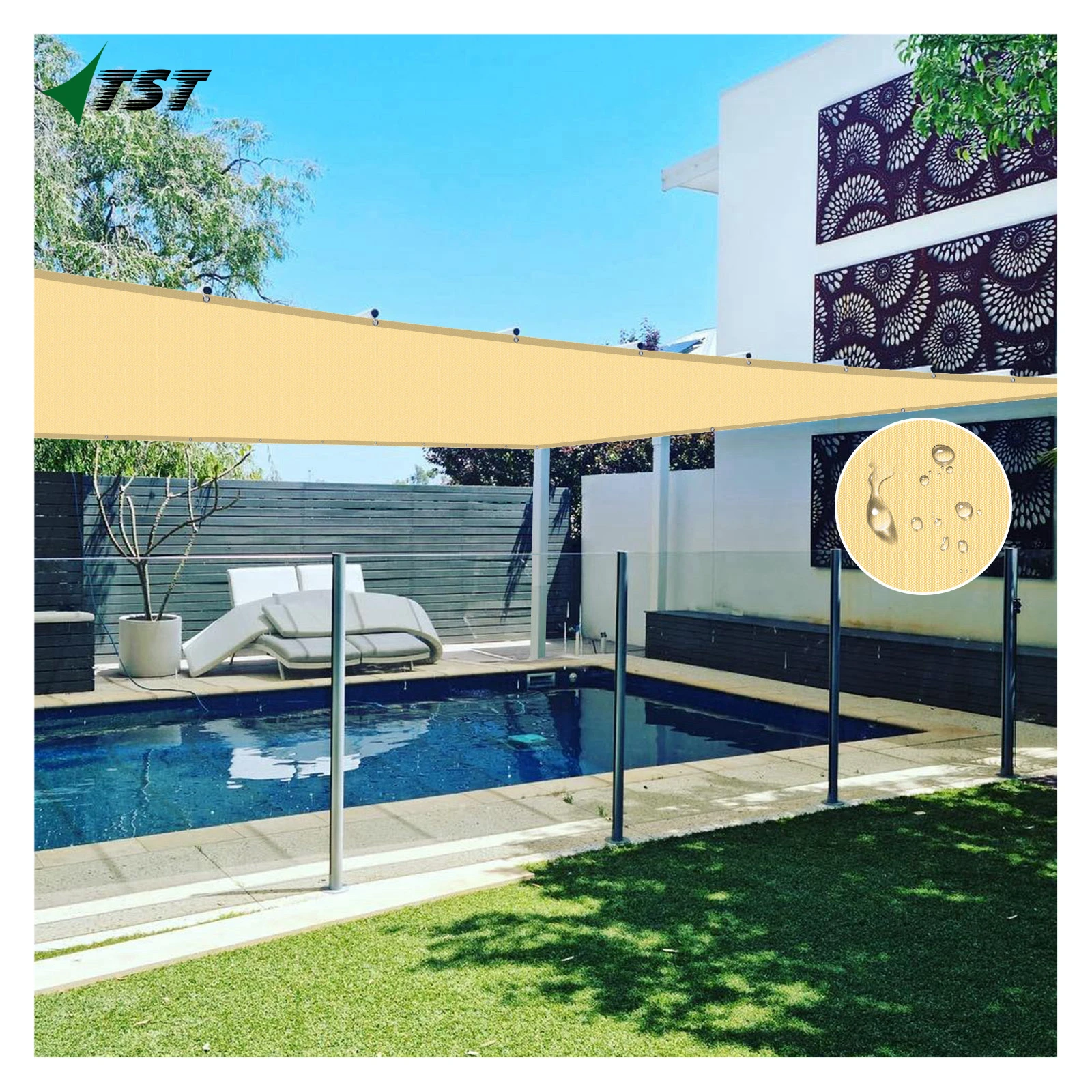 High quality balcony protection safety net with cheap price custom colors and sizes mesh nets for sunshade sailing for Canada