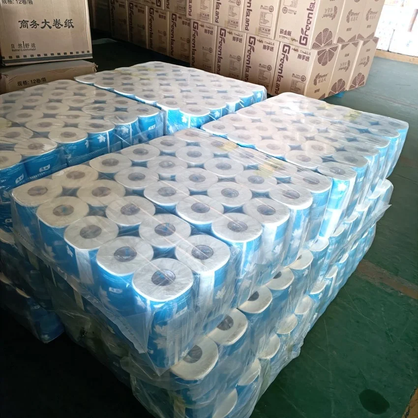 High quality cheap custom private label toilet paper bath tissue toilet paper 300 sheet 3 layer soft toilet paper 100g 48 roll