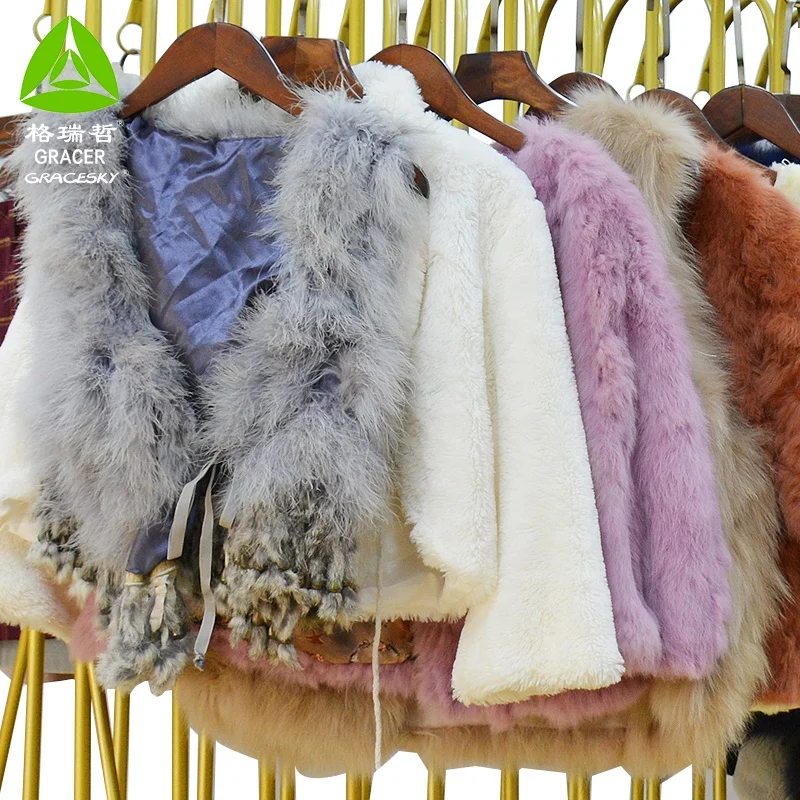 Fashion ARTIFICIALWOOL used clothing dubai second hand clothes