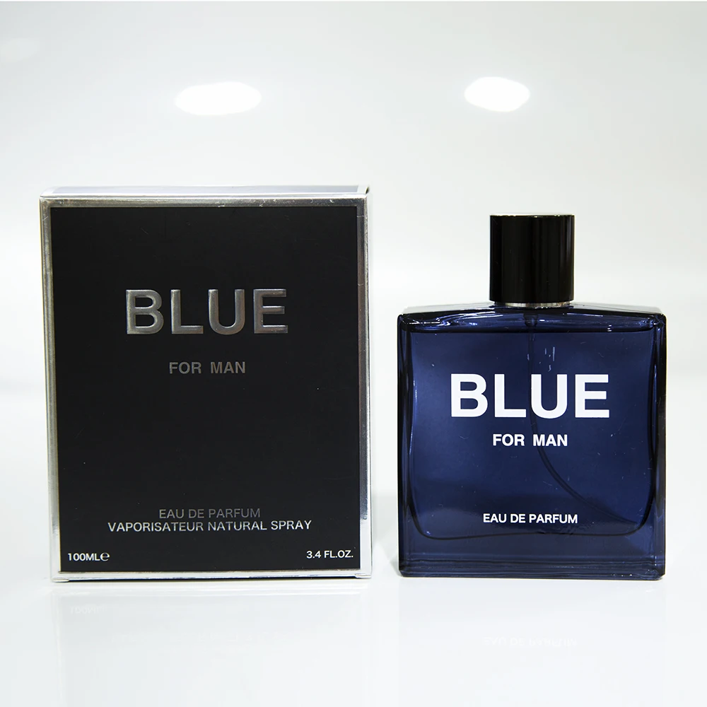 High Quality Blue Literary Perfume Natural Lasting Light Woody Fragrance Perfume