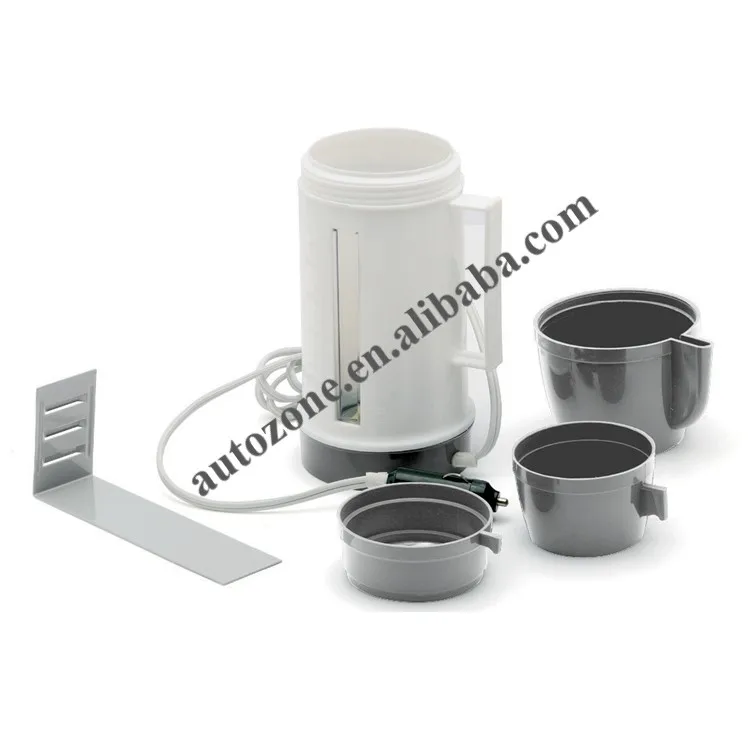 
Uniox Car Cigarette-Lighter DC12V/150W Car Electric Kettle Boil Water Heating Cup Boiling Kettle Automatic Working (Gray) 