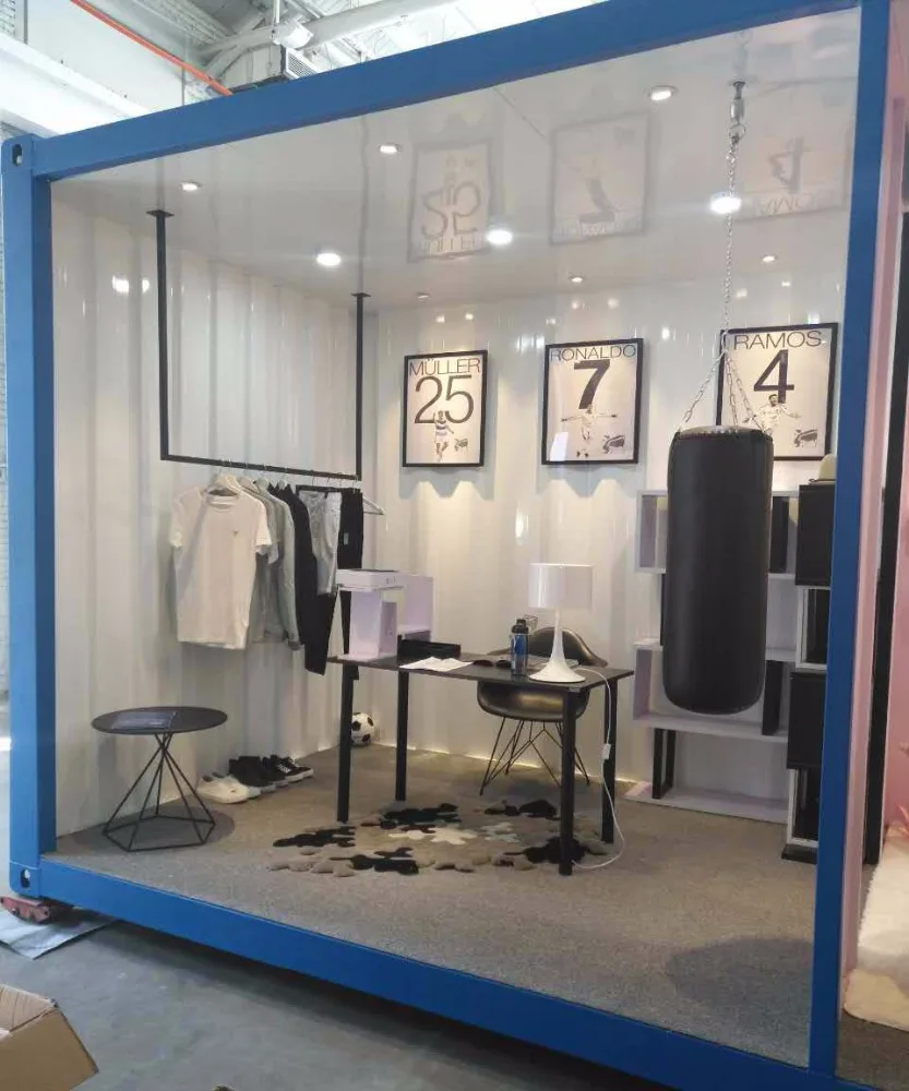 20FT/GP/HC Mobile Expandable Assemble Shipping Container Shop Luxury Room China Price for Sale