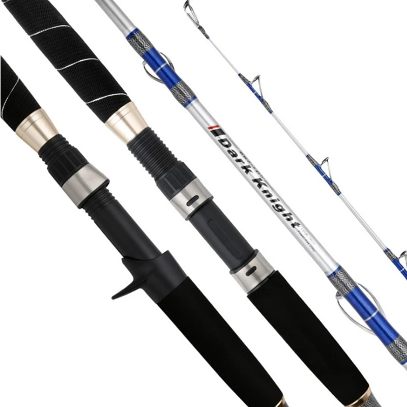 SNEDA Sea Pole Carbon FRP Material Fishing Rod Quality 1.65m 1.8m 1.95m Solid Sea Beach Iron Pole Spinning And Casting