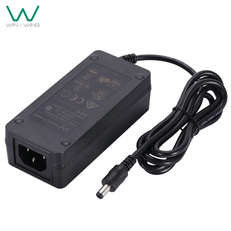 Switching Power Supply 12V 5A 24V 2.7A 30V 2A 48V 1.25A AC DC Power Adapter IEC61558 UL62368 EN61347 version