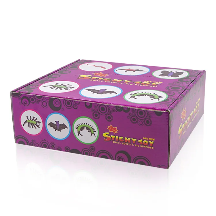 TPR Material Sticky Animals lizard Toys Soft pvc Sticky Jelly Novelty Funny Toys for Kids