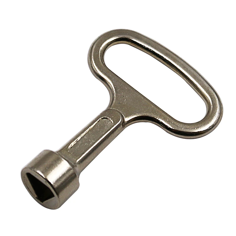 Universal Elevator Door Lock Water Valve Key Wrench Utility Plumber Inner Triangle for Electric Cabinets Metro