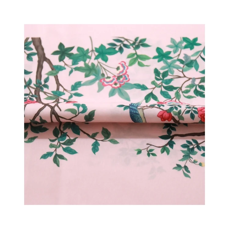 Wholesale Stretch Light And Thin Popular Printing Anti-static Torn Chiffon Garment Fabric