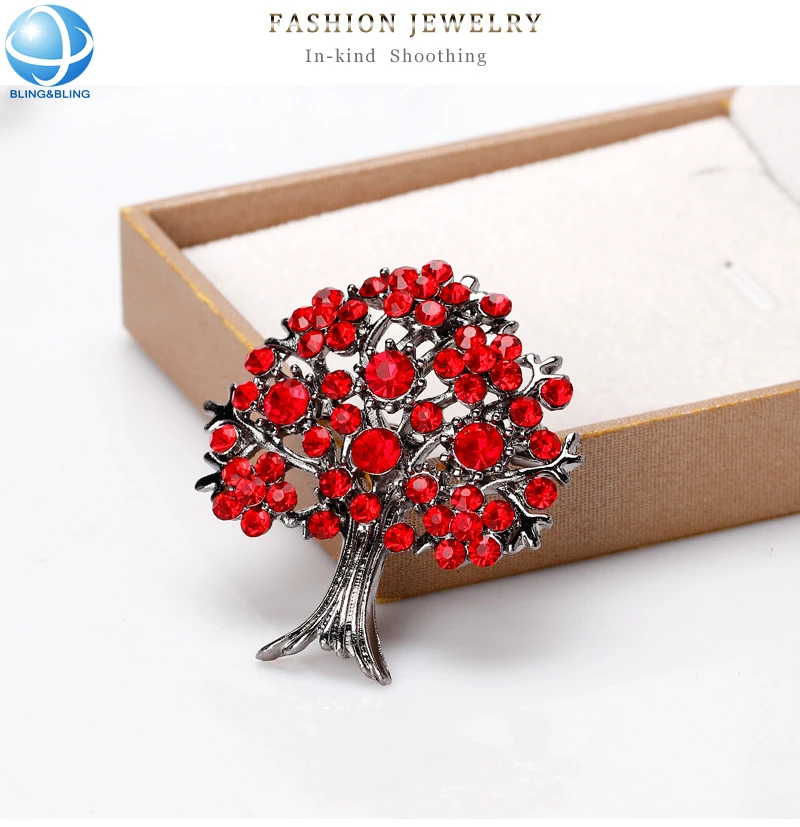 Hot design fashion jewelry women brooches rhinestone accessories brooch for party