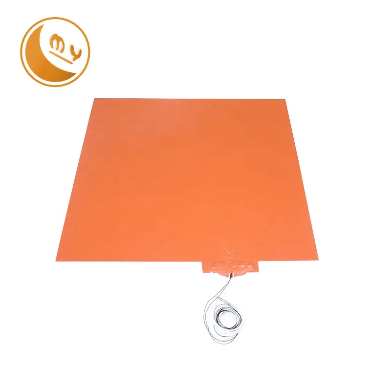 1.5mm thickness custom 12v 24v 220v oven heating element flexible heating pad silicone rubber heater