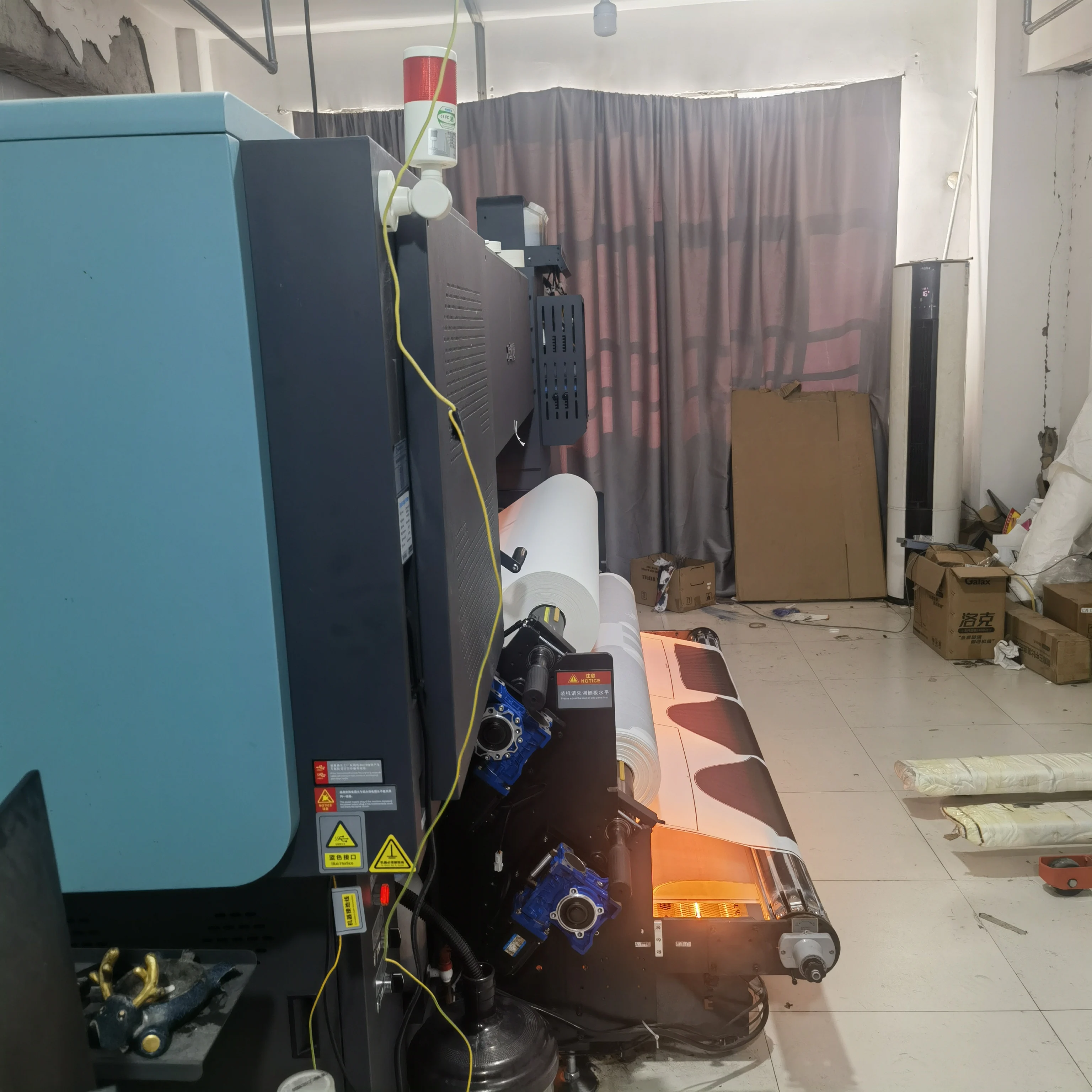 15 head large-sized fully automatic inkjet printer dye sublimation printer machinery