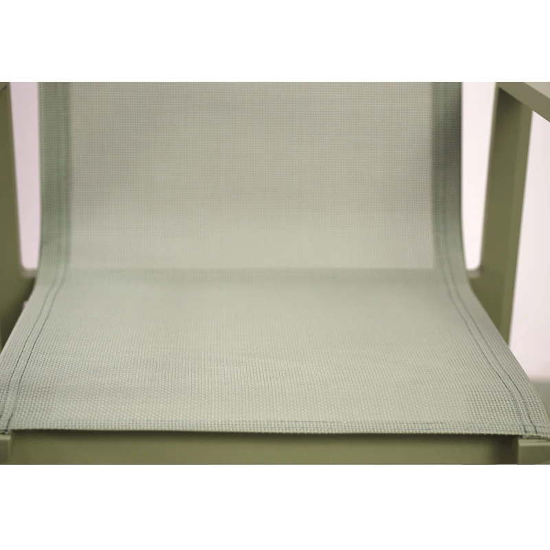 Уличный Штабелируемый спортивный клубный гольф-трасса, бистро, ресторан, патио, сад, тканевый алюминиевый стул