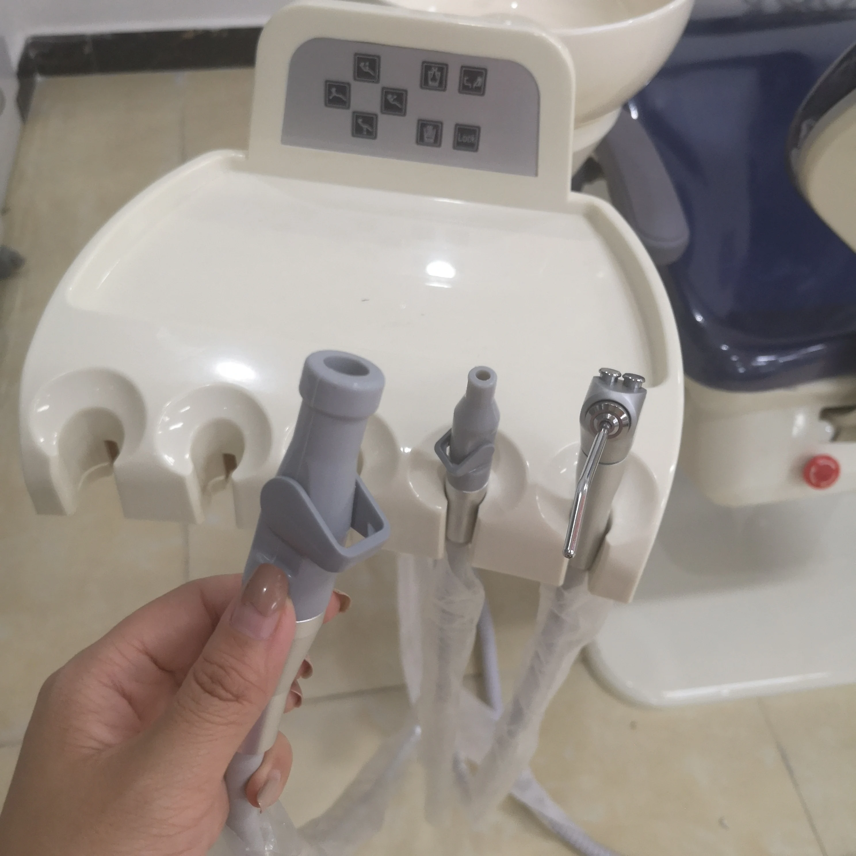 medical dental chair FN-DU1 China factory New design leather unique luxury multifunctioinal dental chair