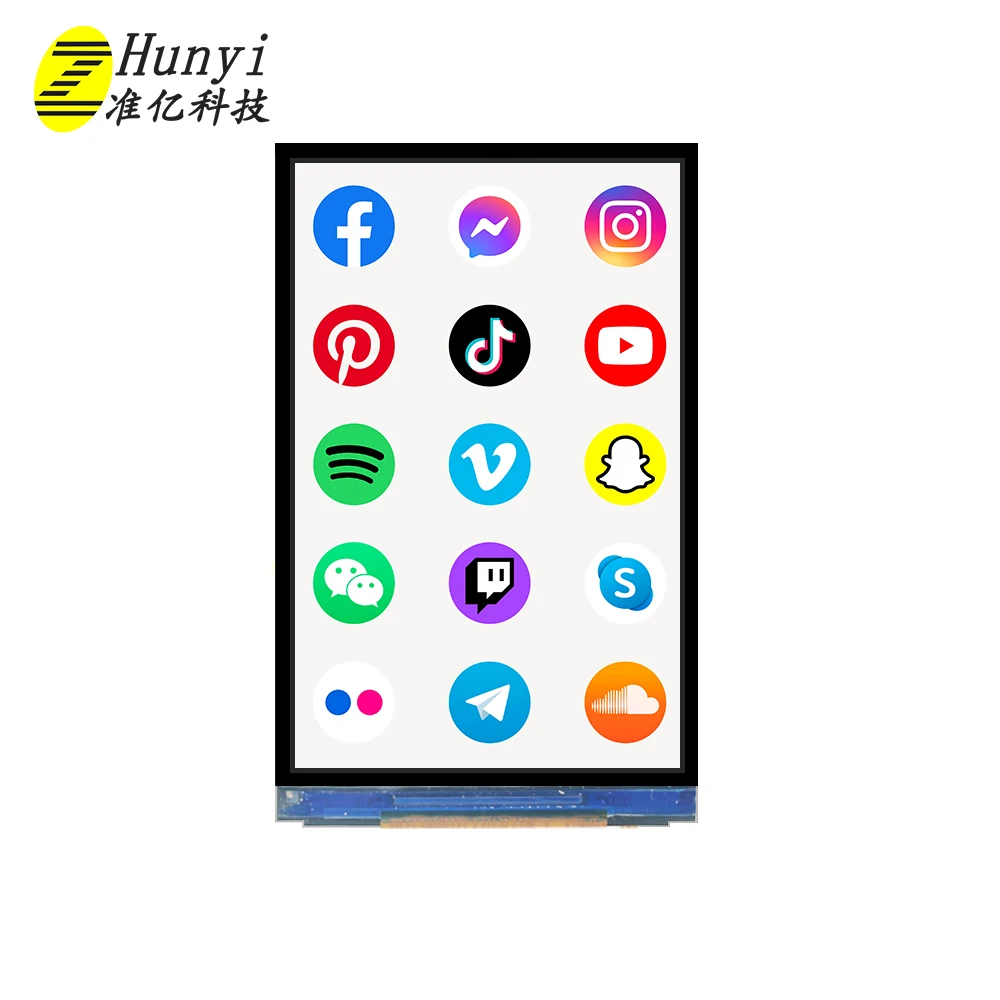 ShenZhen zhunyi 3.5 Inch color Screen TFT 320X480 LCD Touch LCD TFT Display