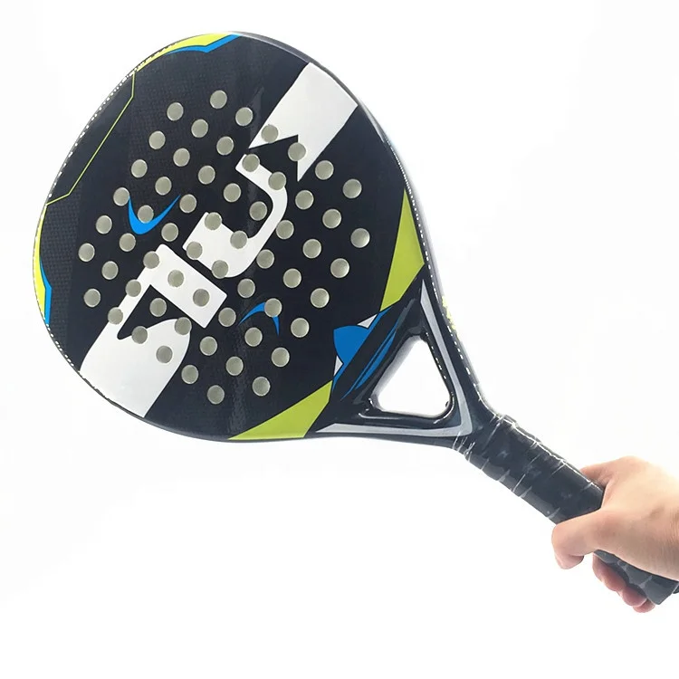 OEM Special manufacturer popular carbon diamond shape custom design padel rackets beach tennis rackets