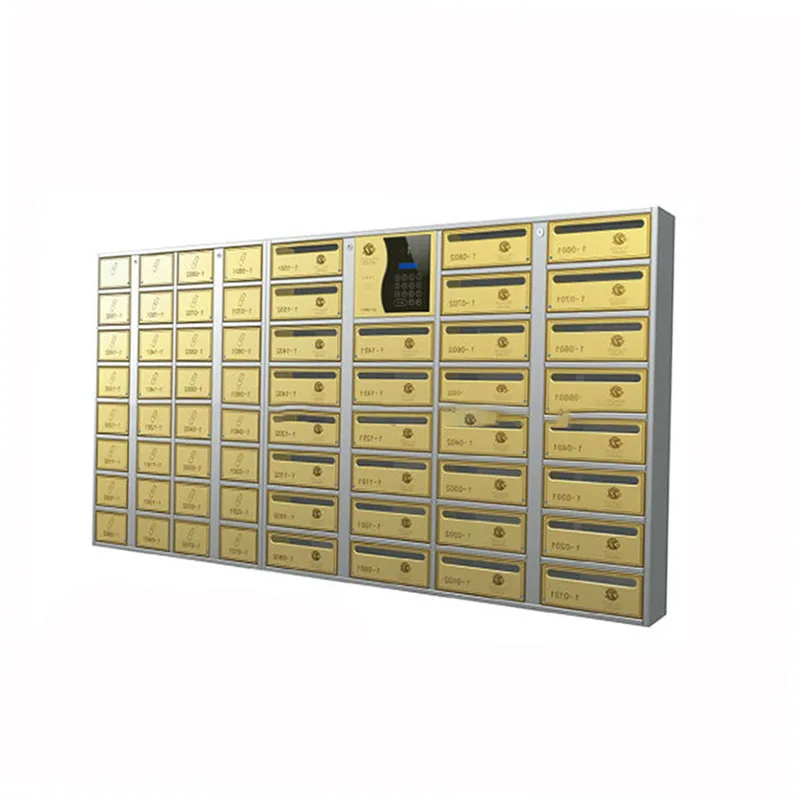 Password Card Access Electronic Mailbox Intelligent Smart Mail Lockers