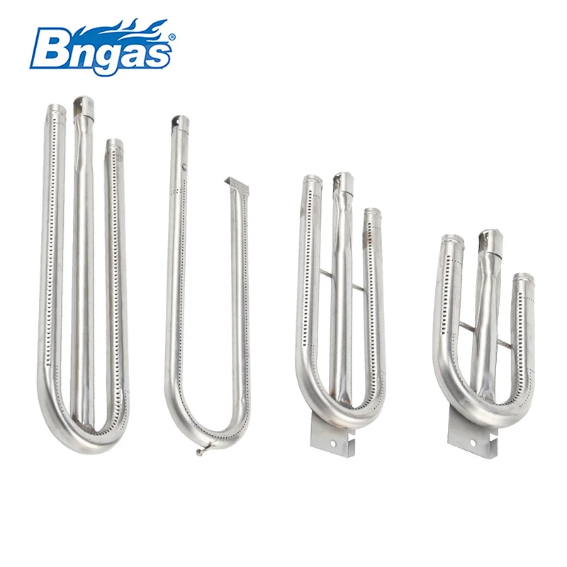 U Shaped Manual Griddle Burner Range Buner