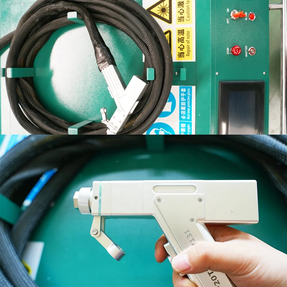 Oree 2000w High Speed Removal Metal Fiber Laser Cleaner Cleaning Machine