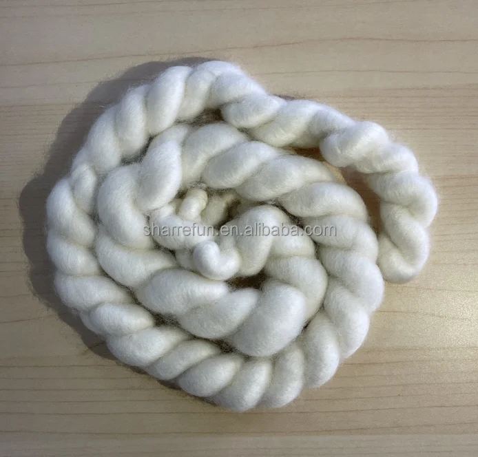 100% китайские Кашемировые топы натуральный белый