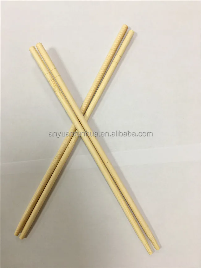 Wholesale 22cm Disposable Round Bamboo Chopsticks