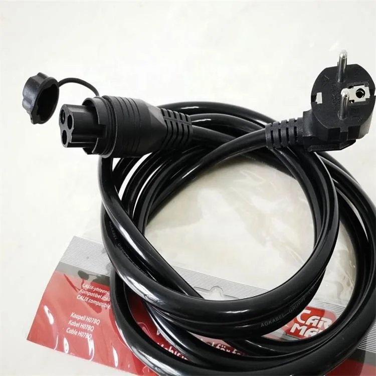 Устойчивый-40 градусов антифрикционный кабель для скандинавских стран Calix plug H07BQ Подогрев двигателя 3 Г1, 5 мм2