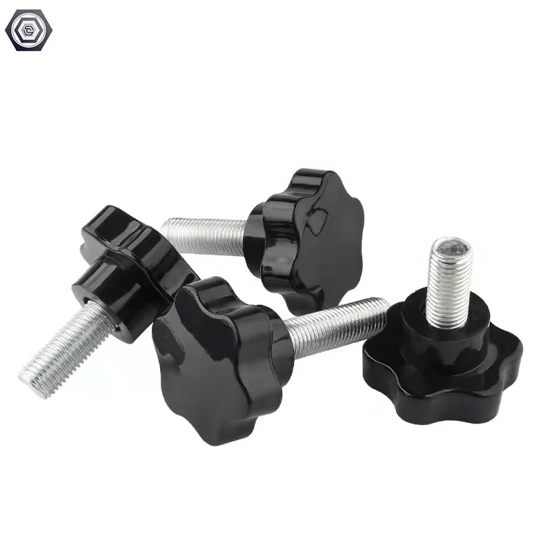 Stainless steel/zinc plated Plastic Torx Handle knob Screw Thumb Screw