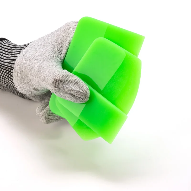 7mo Professional Three-piece Set Squeegee Rubber Squeegees Soft Silicone for Auto Vinyl Wrap Body Tpu Vinyl Car Wrapping Film