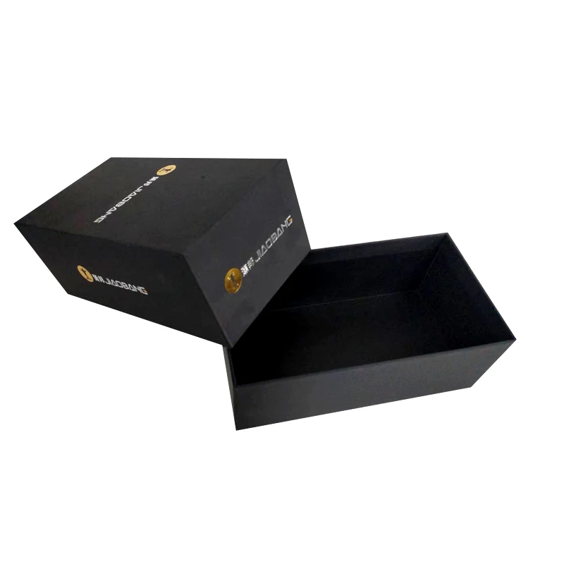 Black get custom packaging made for products watch  with Luxury Custom Design