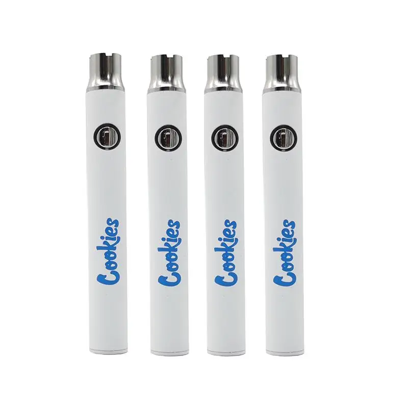 
TOP sell high quality 100% original CBD vape pen/vaporizer 650/1100mah with CBD charger cookies cbd battery 