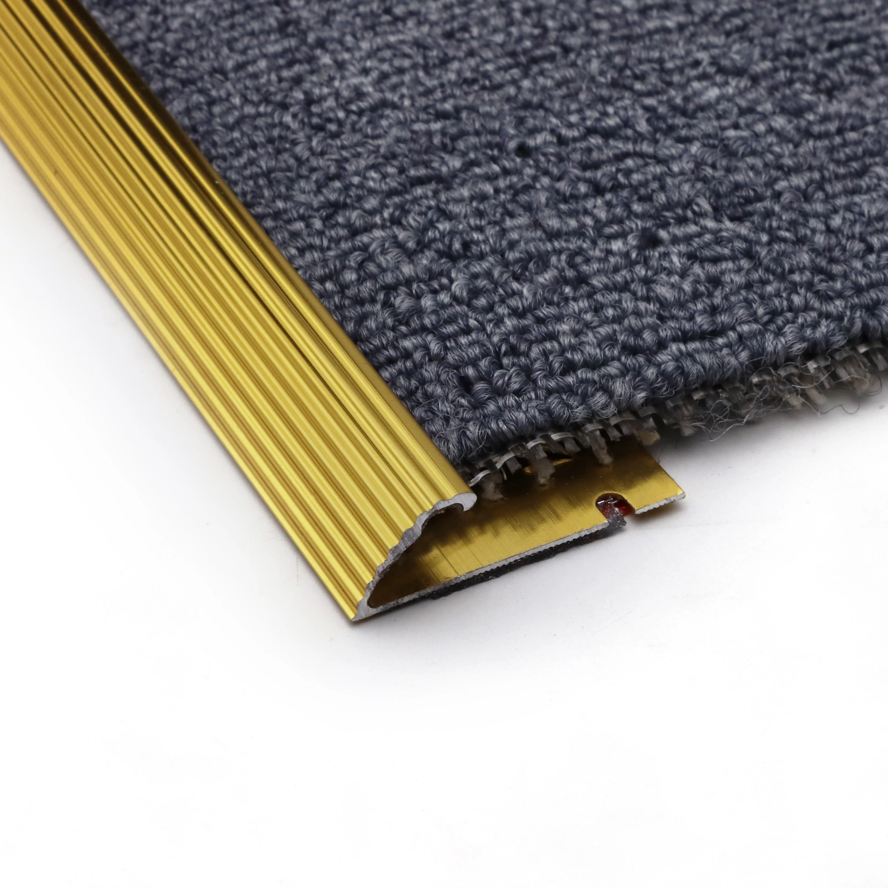 NIUYUAN Metal Tile Carpet Transition Aluminum Edge Trim for Carpet