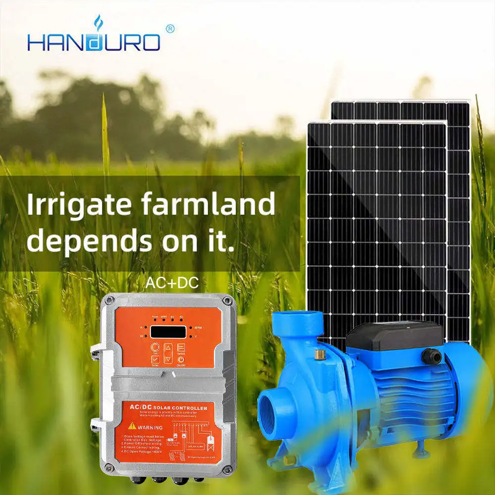 Custom Solar Land Pump 1500w Horizontal High Flow High Pressure Centrifugal Pump