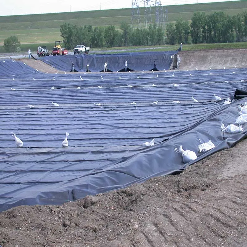 HDPE Geomembrane 1mm UV Resistant Plastic Liner Ponds Dams Fish Farms Aquaculture Outdoor Applications EVA PE LLDPE EPDM