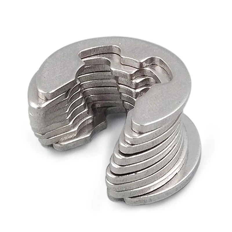 Stainless Steel SS304 A2 Circlip Ring DIN6799