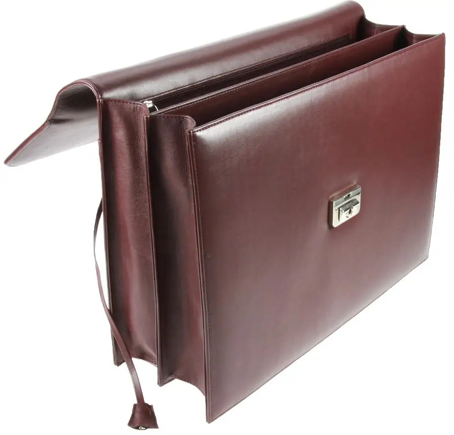 Vintage Custom Logo PU Leather Handbag Bag for Men Soft Travel Branded Laptop Briefcase for Lawyers