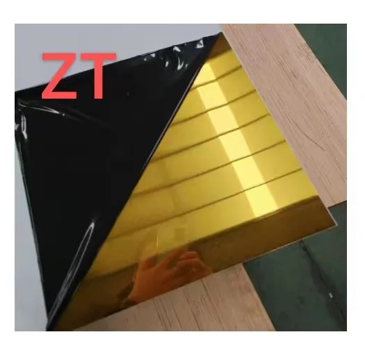 2mm bending gold mirror acp