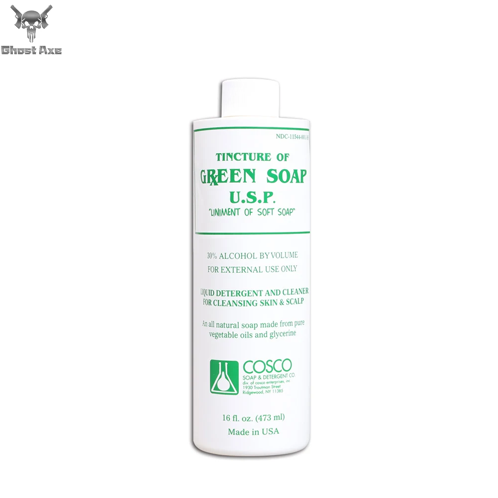 Ghostaxe High Quality Professional Tattoo Green Soap Tattoo Cleaning For Body Art