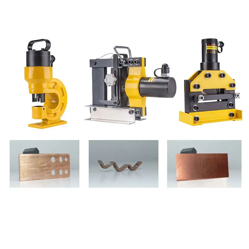 Manual Hydraulic Busbar Cutting Punching Bending Machine DHY-150