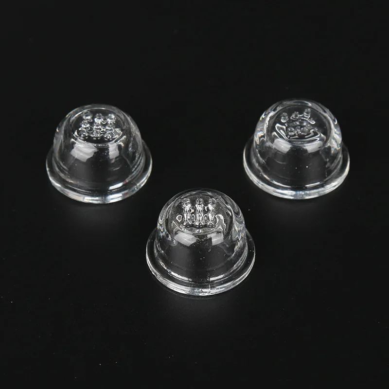Transparent High Borosilicate Glass 9 Holes Small Bowl Smoking Accessories