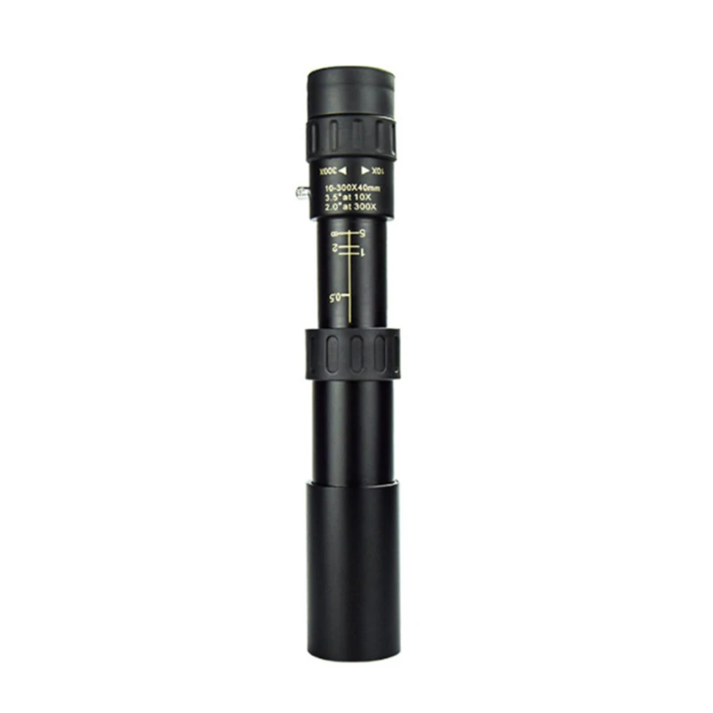  4K 10-300X40mm High Quality Telescope Monocular Super Telephoto Zoom Portable Outdoor