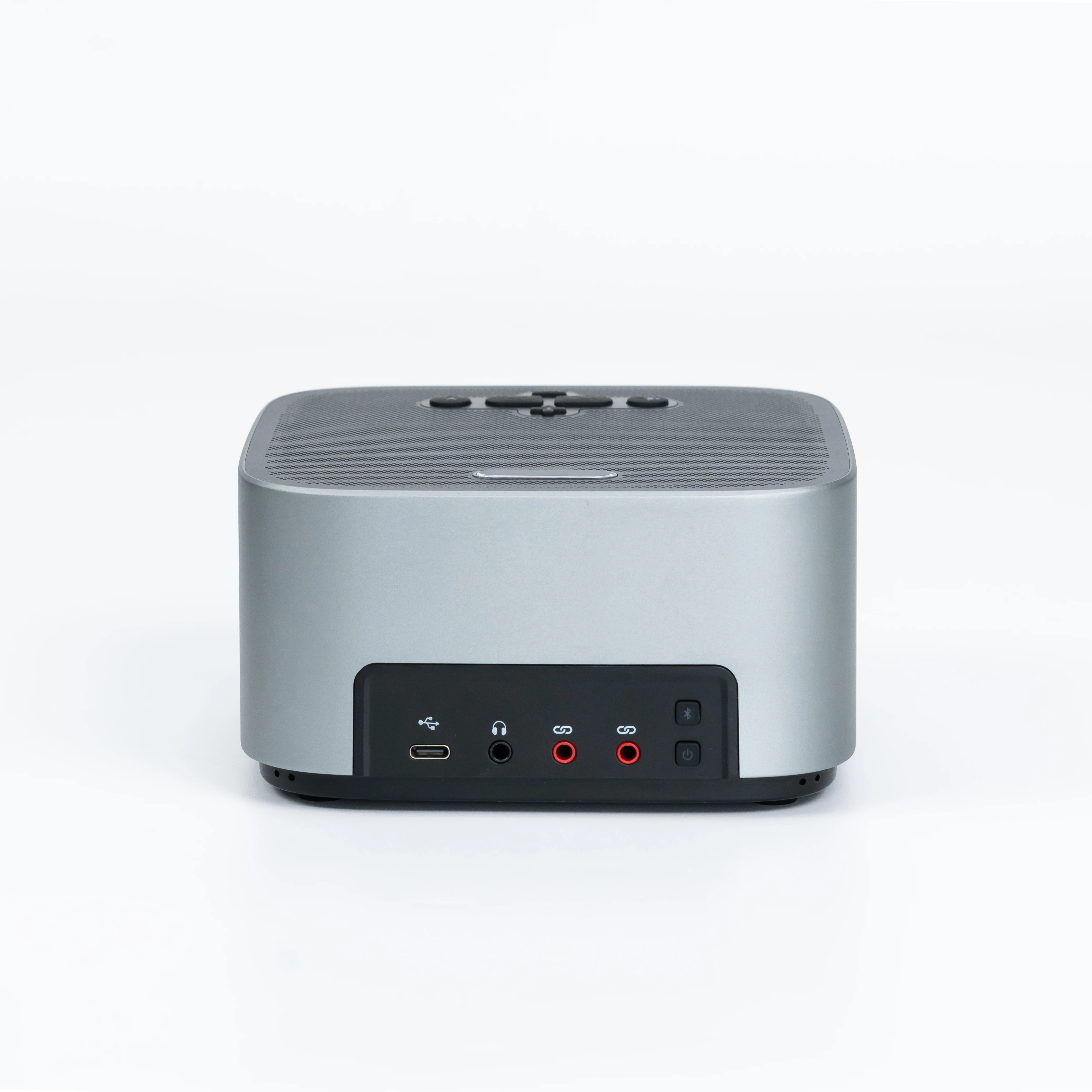 Omnidirectional Microphone Speaker Conference Room Conference Speakerphone with 2 Expansion Mics 8000mAh Battery Life