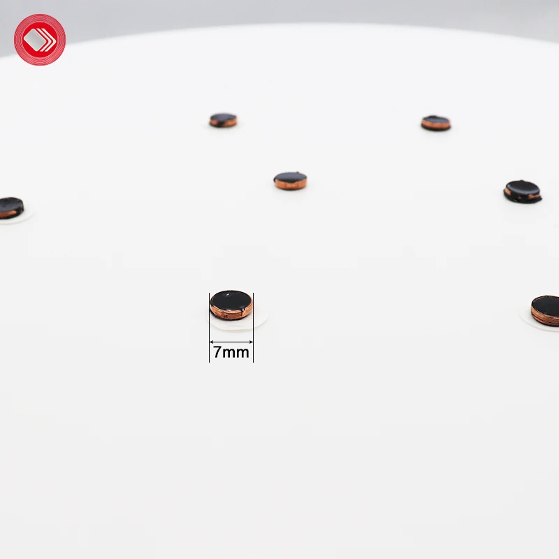 RFID Customized Copper Coil Tag High Frequency 13.56MHz Ntag213 Mifare 1K F08 Chip Access Control Card Mini NFC Tag