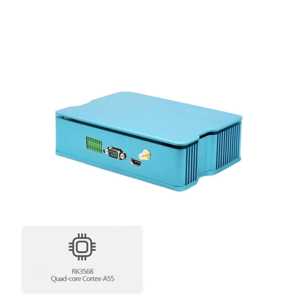 AIoTBOX-3568GK промышленный блок управления с двумя камерами, процессор Rockchip RK3568 quad-core Android 11,0 поддержка 4K со сверхвысоким разрешением Ultra HD дисплей 0,8 T вычислительной способностью