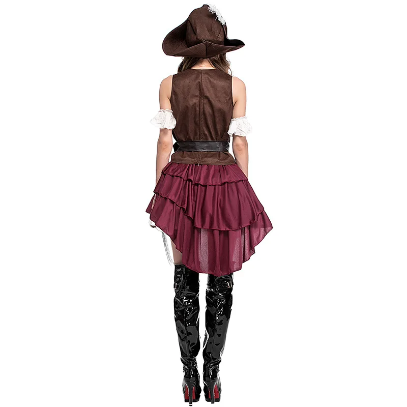 Halloween Costumes For Women Sexy Pirate Costume Woman Female Adult Pirate Of The Caribbean Pirates Caribbean Jack Sparrow Dress