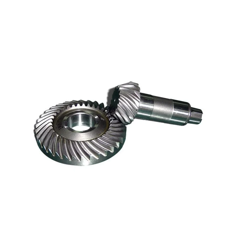 Factory Manufacture Machining Stainless Steel Spiral Straight Bevel Gear Spiral Bevel Gear